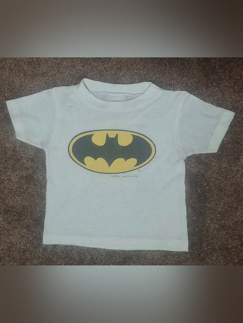 Vintage 80s Batman T Shirt 3T Allison DC Comics Made USA Single Stitch